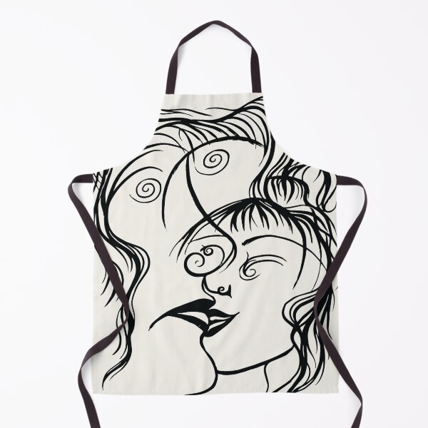 Item preview, Drawn Togeteer - Line Art Faces designed and sold by photossmirnov.