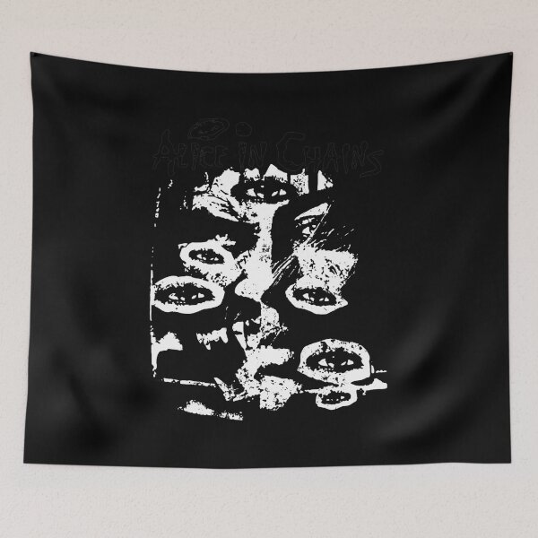Item preview, Alice In Chains Abstract Face Grunge Band Art designed and sold by Myrtiowski.