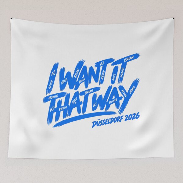 Item preview, I Want It That Way Düsseldorf 2026 designed and sold by ReyeGonzales.