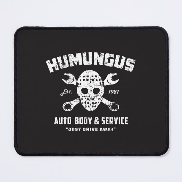 Item preview, Humungus Auto Body Black Print Graphic Design designed and sold by yumsoda.