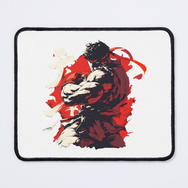 Item preview, Ryu Inspired Martial Arts Fighter Design with Dynamic Pose and Energy Effects designed and sold by Mohammad Rawashdeh.