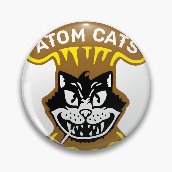 Item preview, Retro Atom Cats Vintage Style Design Inspired by Post-Apocalyptic Themes designed and sold by yumsoda.