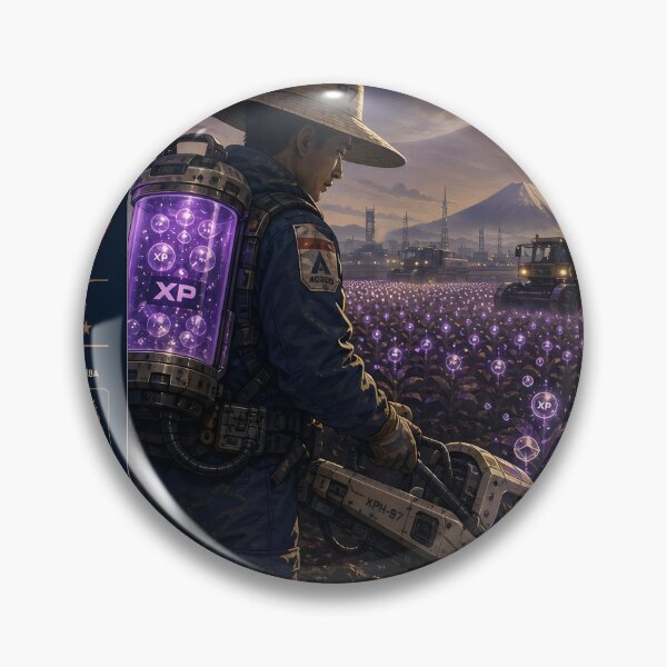 Artikelvorschau, XP Harvester – Futuristische Gaming-Farm entworfen und verkauft von Echo Trend Prints.