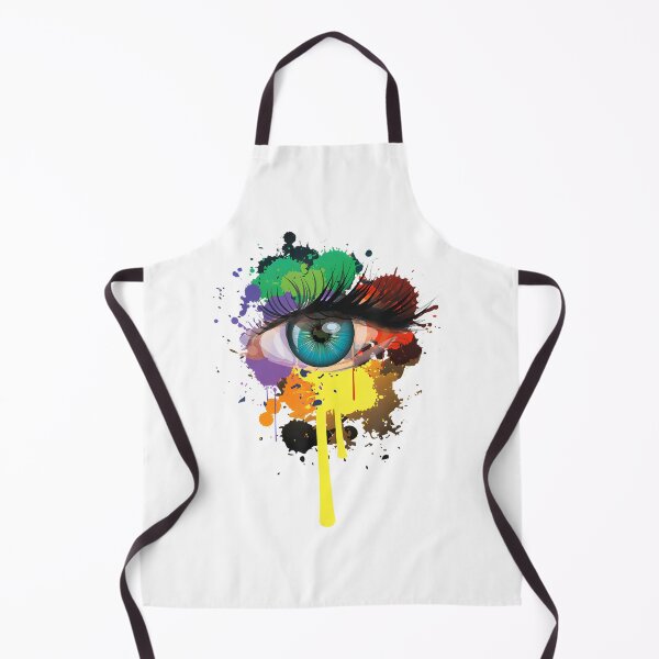 Item preview, Colorful Rainbow Eye with Paint Splash Design for LGBT Pride and Support designed and sold by CAROLINE MARTINS.