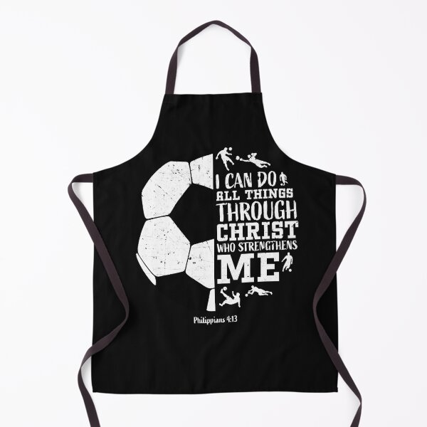 Item preview, Christian Soccer Faith Graphic Bible Verse Philippians 413 Performance For Men Women designed and sold by AmyCasper2.