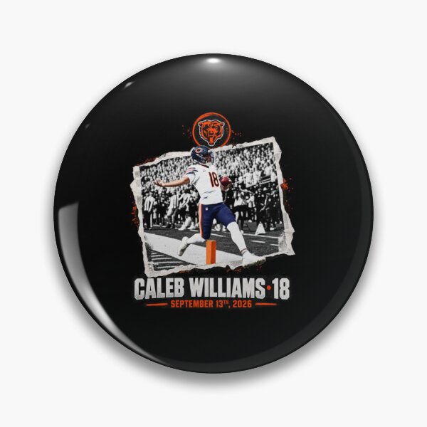 Artikelvorschau, Caleb Williams, Chicago Bears, NFL Flash Features Woche entworfen und verkauft von ReyeGonzales.