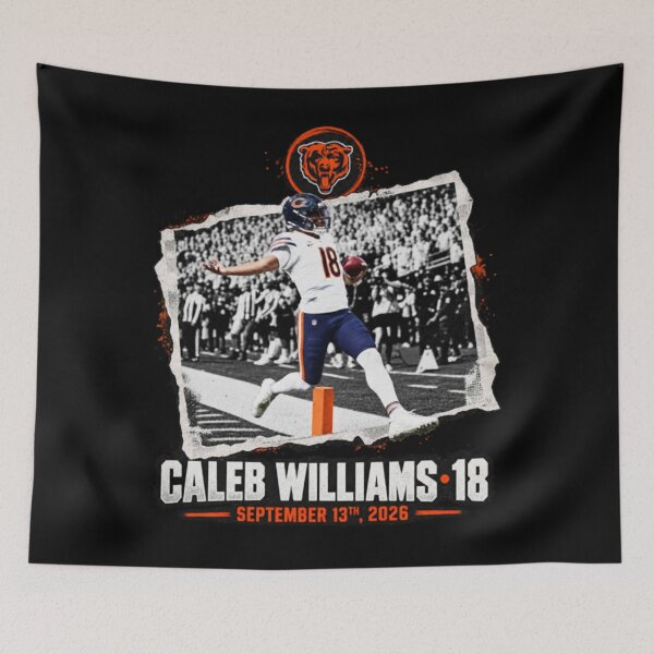 Item preview, Caleb Williams Chicago Bears NFL Flash Features Week designed and sold by ReyeGonzales.
