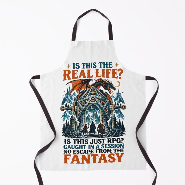 Item preview, Is This the Real Life or Just RPG Fantasy Gamer designed and sold by gordonbwyashop.