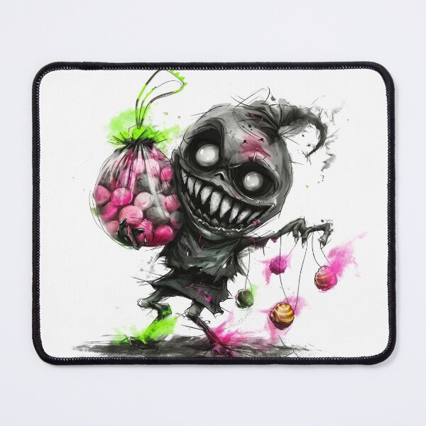 Item preview, Creepy Trick Or Treat Monster | Grungy Halloween Dark Art designed and sold by designsdetour.
