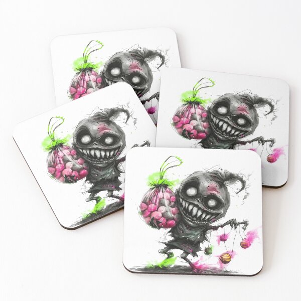 Item preview, Creepy Trick Or Treat Monster | Grungy Halloween Dark Art designed and sold by designsdetour.
