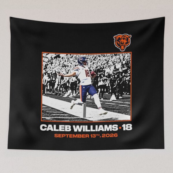 Item preview, Caleb Williams Chicago Bears NFL Flash Features Week` designed and sold by ReyeGonzales.