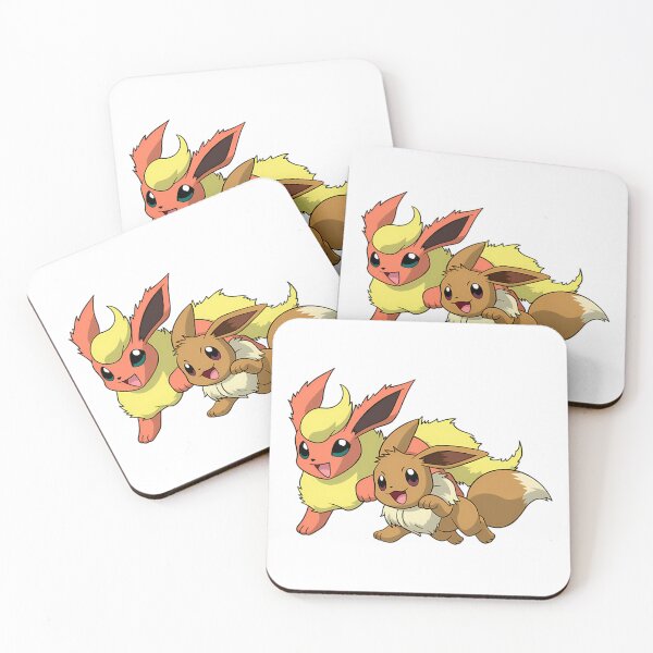 Item preview, Eevee & Flareon designed and sold by Snugwrestling.