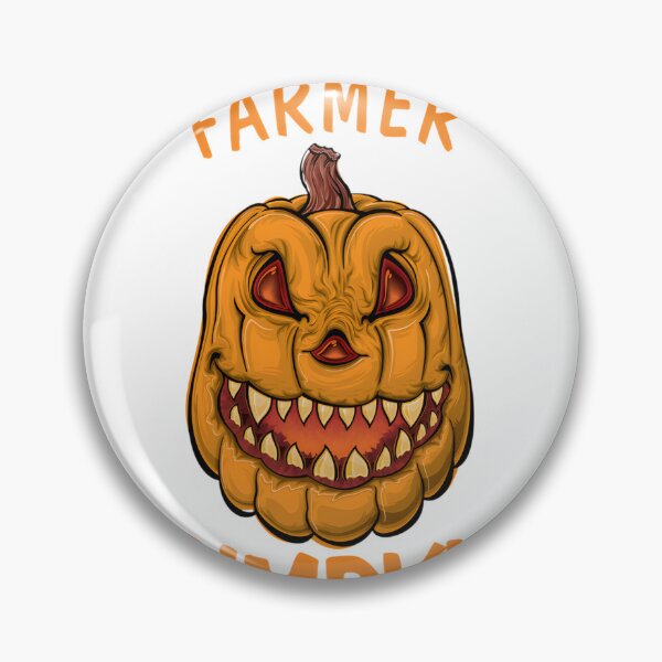 Item preview, Funny Farmer Pumpkin Halloween Design Perfect for Spooky Fall Celebrations designed and sold by PegaGamer.