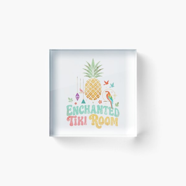 Item preview, Vintage Tropical Tiki Parrot Retro Pineapple Vacation Island Design designed and sold by YasuoShop.