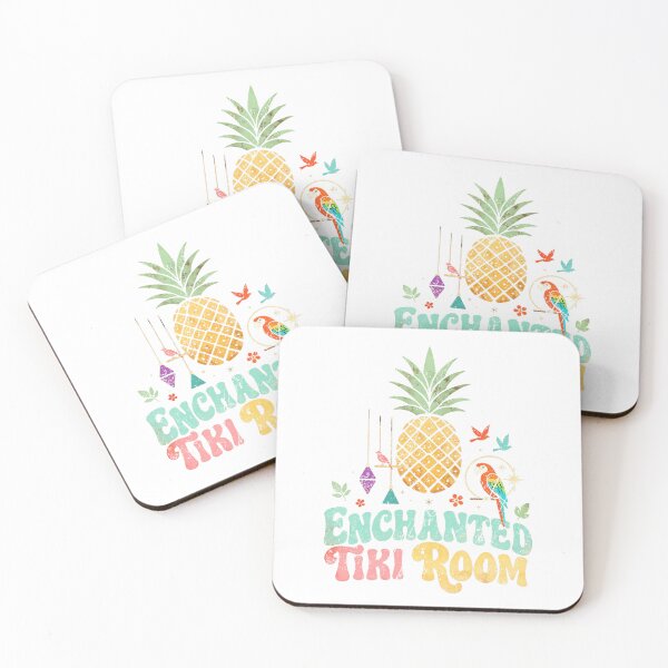 Item preview, Vintage Tropical Tiki Parrot Retro Pineapple Vacation Island Design designed and sold by YasuoShop.