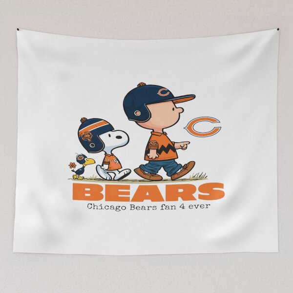 Item preview, Chicago Bears Cartoon Fan Forever Football Design designed and sold by ReyeGonzales.
