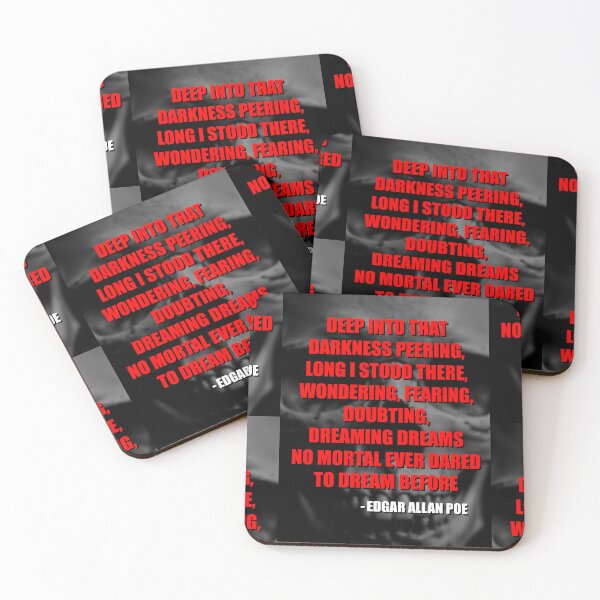 Item preview, Edgar Allan Poe quote designed and sold by 4gottenlore.