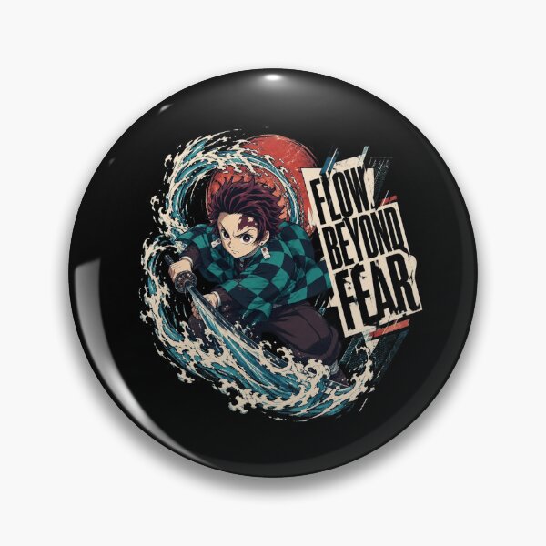 Item preview, Tanjiro Kamado Flow Beyond Fear designed and sold by Marybobby95.