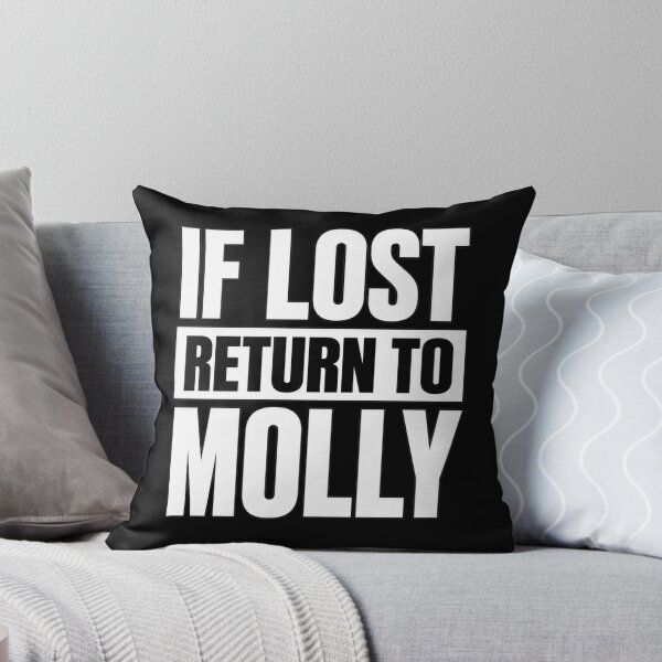 Item preview, If Lost Return to Molly Husband Boyfriend T-Shirt – Funny Boyfriend Gift, Husband Relationship Graphic Tee designed and sold by Trendably.