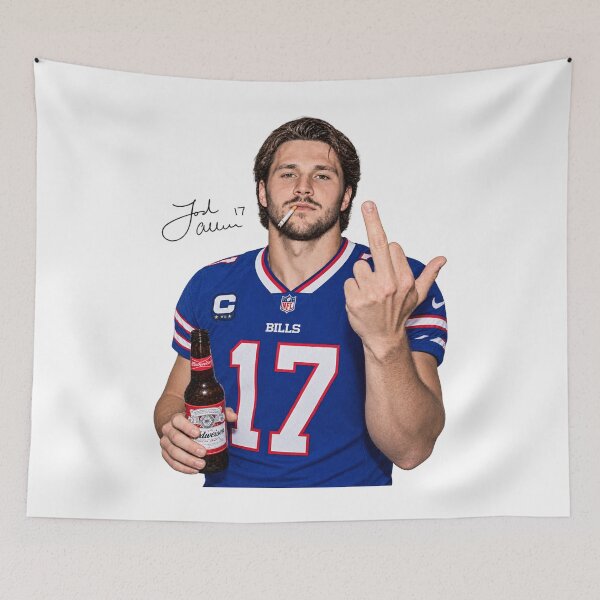 Item preview, Josh Allen the middle finger designed and sold by CATTYHOLA.