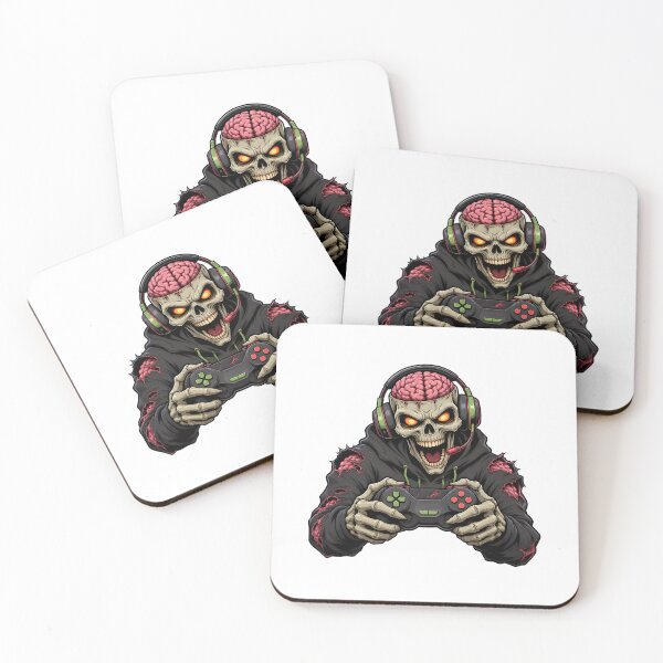 Item preview, Zombie Brain Game Controller Art designed and sold by Dmo3HarkoArt.