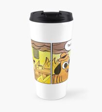 Das ist feine Meme Dog Thermobecher