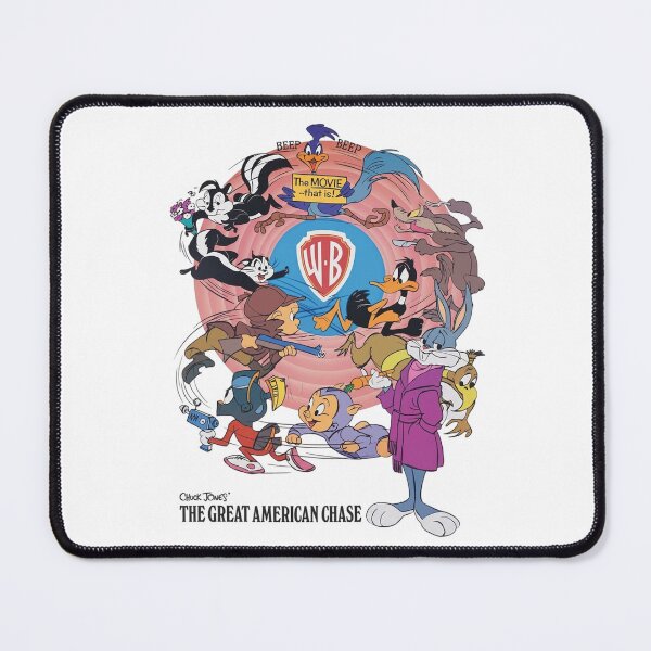 Item preview, Looney Tunes The Great American Chase Bugs Bunny WB Movie Poster designed and sold by NAPIPIPIarts.