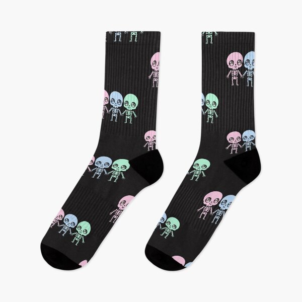 Item preview, Halloween - Pastel skeletons designed and sold by CoputerEasel.