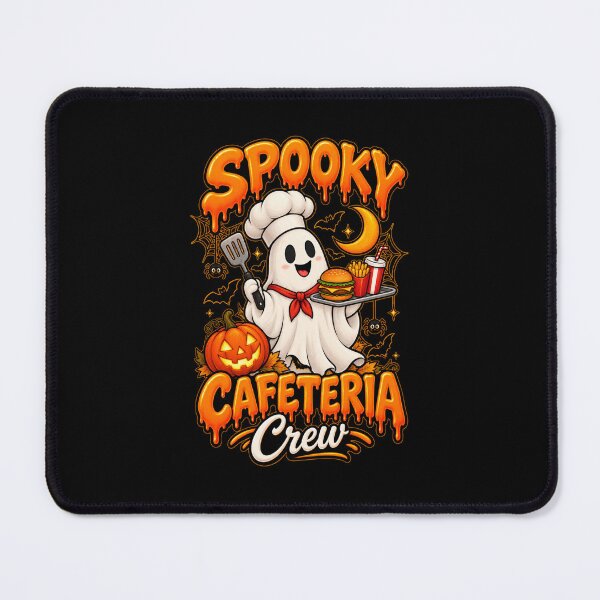 Item preview, Spooky Cafeteria Crew Ghost Lunch Lady Halloween School designed and sold by Whirx.