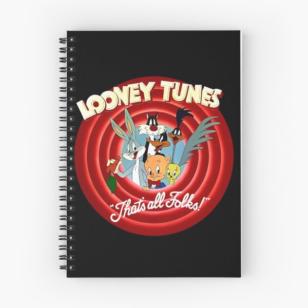 Item preview, Looney Tunes Thats All Folks Classic Red Circle Frame Vintage designed and sold by NAPIPIPIarts.