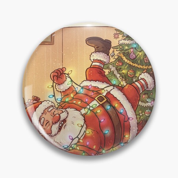 Item preview, Oh Crap Lights Before Ho Ho Hos Funny Santa Christmas Humor designed and sold by CreativeNest Prints.