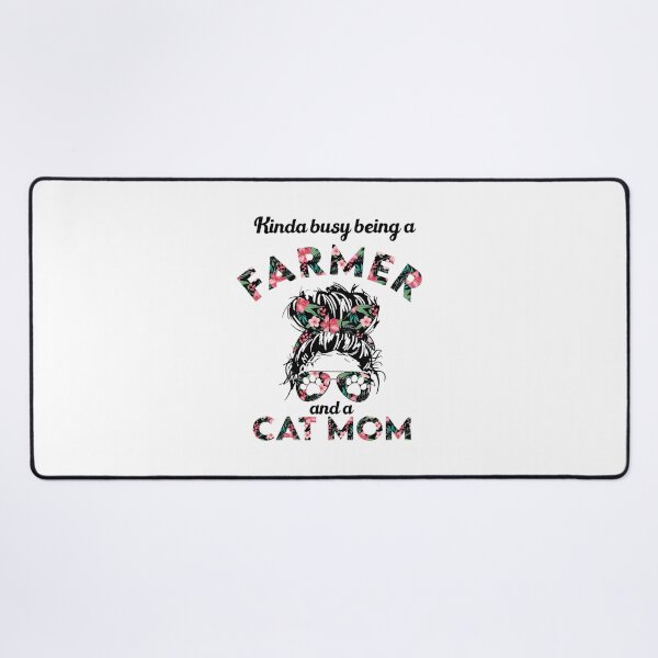 Item preview, Funny Farmer Cat Mom Gifts for Animal Lovers and Cat Enthusiasts designed and sold by PegaGamer.