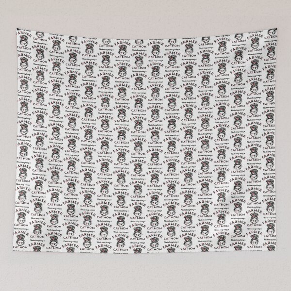 Item preview, Funny Farmer Cat Mom Gifts for Animal Lovers and Cat Enthusiasts designed and sold by PegaGamer.