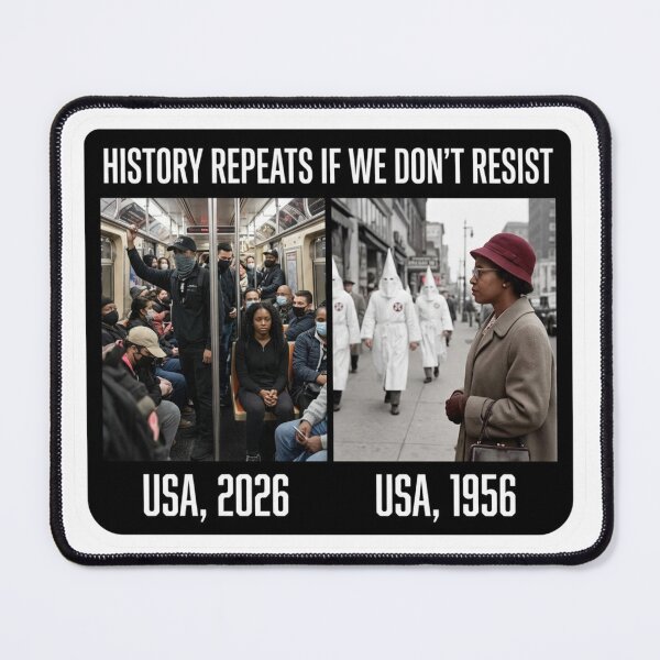 Item preview, History Repeats If We Dont Resist Civil Rights Anti Racism Protest Activist Graphic designed and sold by raedattia.