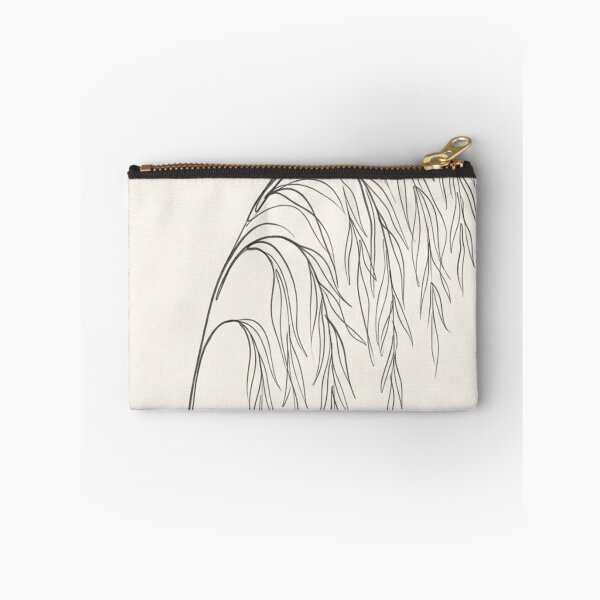Item preview, Curved Willow Branch Line Art | Minimalist Charcoal Botanical Print (line art) designed and sold by Zaramodo.