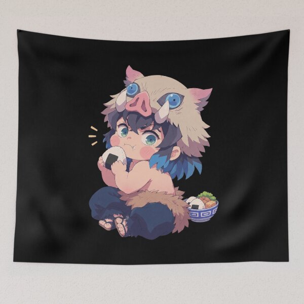 Item preview, Inosuke Eating Ramen designed and sold by Marybobby95.