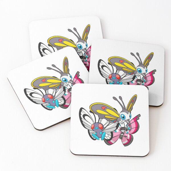 Artikelvorschau, Butterfree, Vivillon & Beautifly entworfen und verkauft von Snugwrestling.