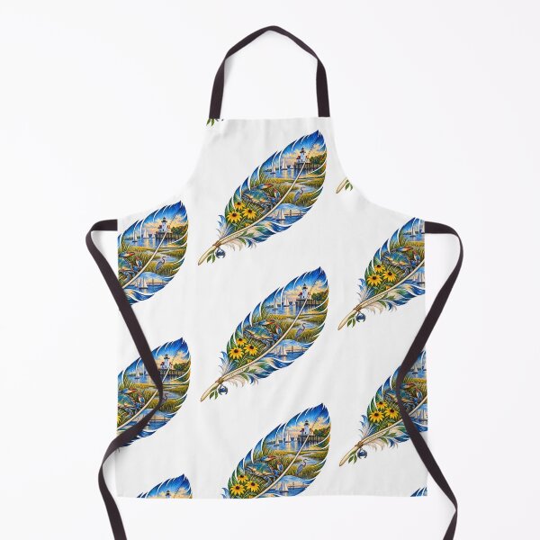 Item preview, Maryland Chesapeake Feather designed and sold by Whimspired By Paxx.