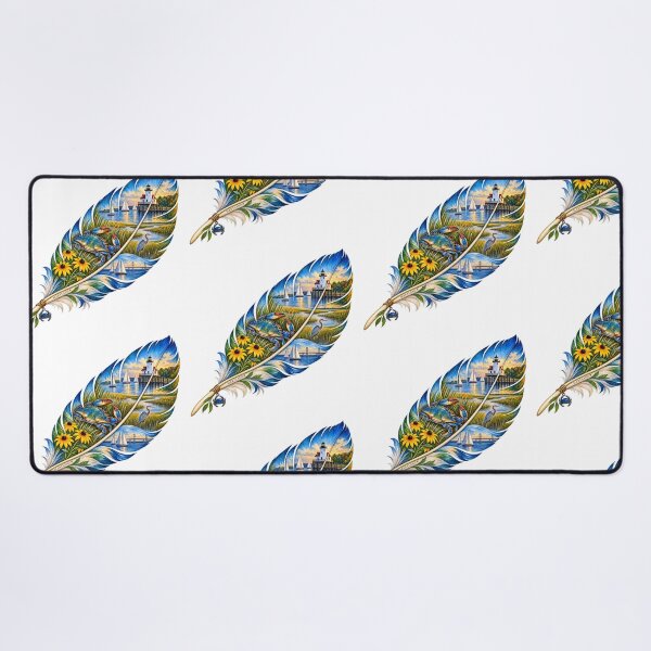 Item preview, Maryland Chesapeake Feather designed and sold by Whimspired By Paxx.
