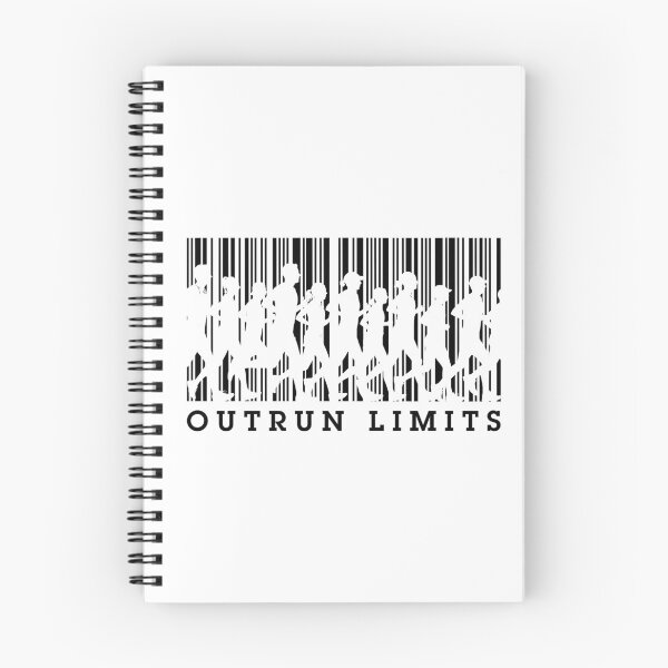 Artikelvorschau, Läufer läuft Barcode Lustig Grenzen überschreiten Lauf Marathon entworfen und verkauft von GrandeDuc.