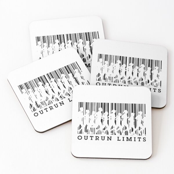 Item preview, Runner Running Barcode Funny Outrun Limits Run Marathon designed and sold by GrandeDuc.