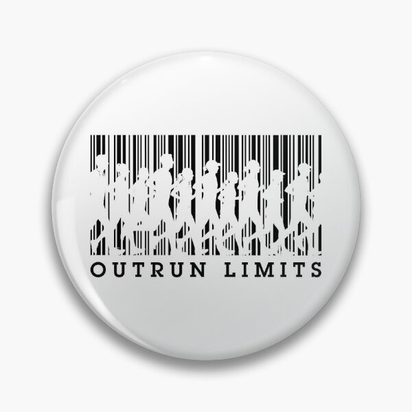 Item preview, Runner Running Barcode Funny Outrun Limits Run Marathon designed and sold by GrandeDuc.