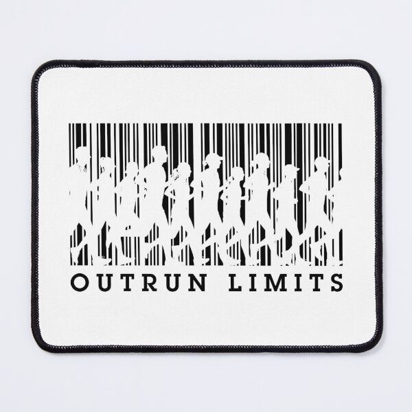 Item preview, Runner Running Barcode Funny Outrun Limits Run Marathon designed and sold by GrandeDuc.