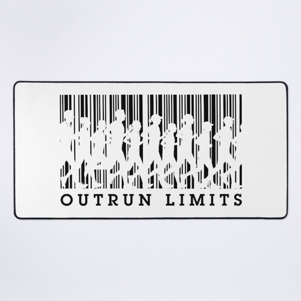 Item preview, Runner Running Barcode Funny Outrun Limits Run Marathon designed and sold by GrandeDuc.