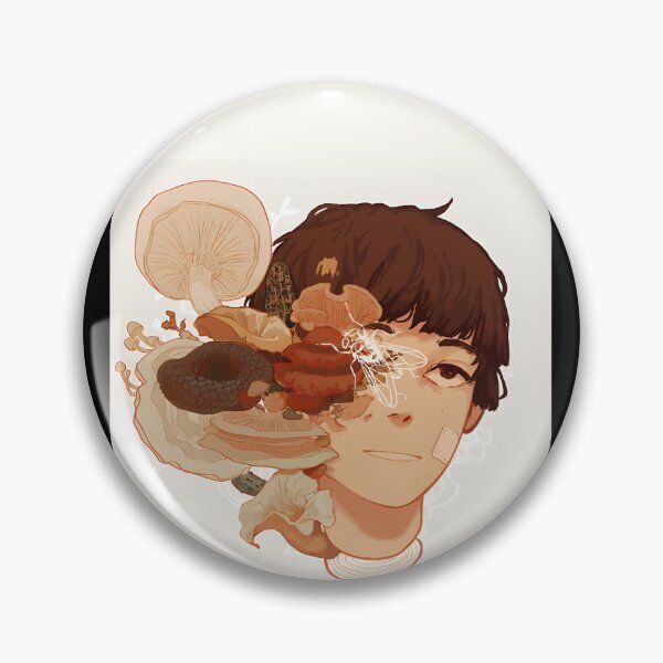 Item preview, Colorful Fungi Illustration Nature Mushroom Art Design designed and sold by nakpingin.