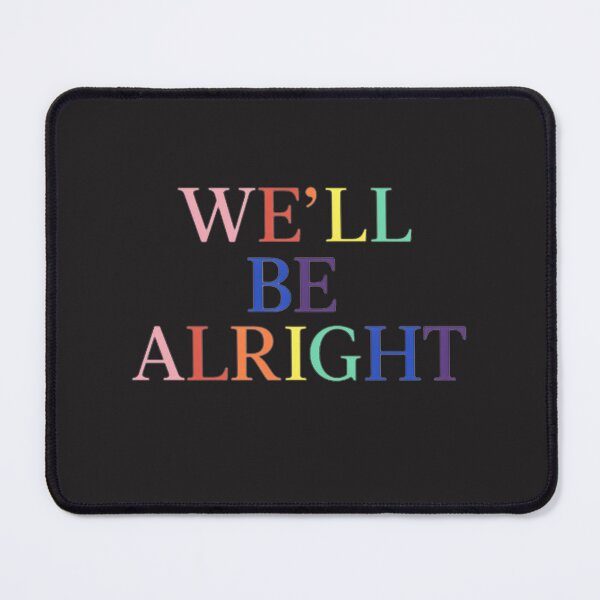 Item preview, Rainbow Inspirational Quote Design - Everything Will Be Alright designed and sold by grubsgamming.