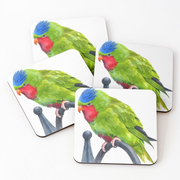 Item preview, Blue-crowned Lorikeet designed and sold by HOMETOWN86.