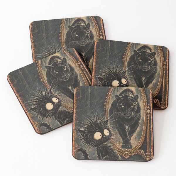 Item preview, Reflections: Scaredy Cat designed and sold by halibutgoatramb.