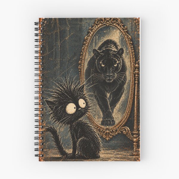 Item preview, Reflections: Scaredy Cat designed and sold by halibutgoatramb.