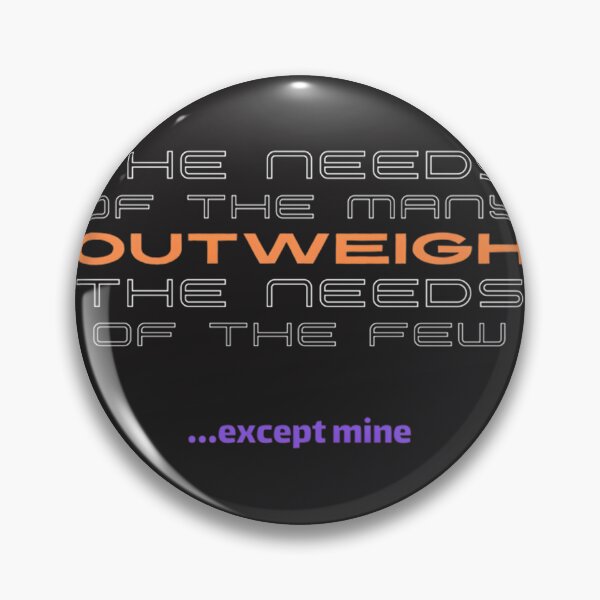Item preview, The Needs of the Many Inspirational Quote Design for Unity and Strength designed and sold by lucy2022.